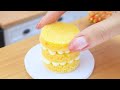Yummy Watermelon Cake 🍉🍫😋 Extremely Tasty Miniature Watermelon Buttercream Cake Decorating Recipes