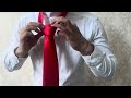 How to tie a tie