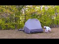 Daylight CAMPING in a State Park with THE NORTH FACE WAWONA 4 TENT