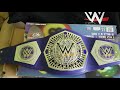 WWE cruiserweight title replica belt unboxing & review