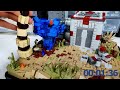 I built Clone Bases in LEGO in 4 min, 40 min and 4 hours | Star Wars MOC Timelapse