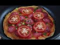 Don't show this PIZZA RECIPE to Italians! Pizza in a Frying Pan! Pizza in 10 minutes!