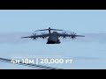 Amazing Very Rare RAF A400M Atlas Takeoff from Wellington (NZWN)