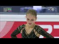 Trusova attempts five quads in valiant free skate, vaults from 12th to podium at worlds | NBC Sports