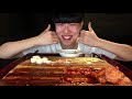 Instant Black Bean Noodles & Super Spicy Chicken Asmr Mukbang #Shorts