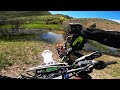 Another Insane Fighter Jet Encounter While Riding Dirtbikes! (Blacks Creek, Idaho)