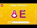 Guess The Drink By Emoji? | Emoji Quiz 2024