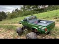 Modified Budget 1:16 Scale RC. Toyota Hilux Metal Upgrade, Portal Axles, 2-Speed 370 Hi-RPM motor.