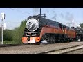 Steam Train 4449  flying on the rails