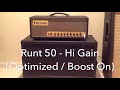 Friedman Runt 50 vs BE-50 Deluxe