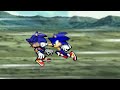 SONIC (FRONTIERS) VS EXETIOR | SPRITE ANIMATION TEST | NEW KINE