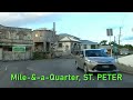 Driving in Barbados - Warrens to Mile & a Quarter Pt  1
