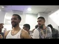Inside the Kings Locker Room after Clinching a Playoff Berth
