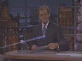 1993 Late Show With David Letterman - Full 1st CBS Show With Original Commercials