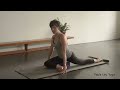 Yoga to let go and unwind (hips & glutes) 25min