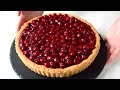 Amazing cherry CHEESECAKE pie