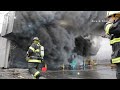 Early Video - Dollar General Fire - Shenandoah, PA - 04/03/2023