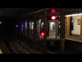 MTA NYC Subway R179 test train on the C at 163rd St/Amsterdam Ave