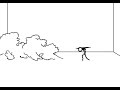 Cartoon Dust animation, Sword Sweep
