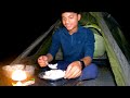 Solo Camping In RainForest Of Uttarakhand | Camping In Heavy Thunderstorm In Dense Forest |