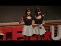 An Identical Twin Experiment on Individualism and Collectivism. | Becca and Davida Wang | TEDxUBC