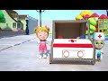 Wheels On the Ambulance | Rescue Bus Song | GoBooBoo Nursery Rhymes & Kids Songs