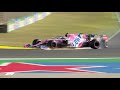 16 instances of drivers colliding with Lance Stroll while attempting to pass him