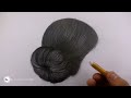 How I Draw Realistic Hair | Tutorial for BEGINNERS.