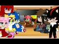 Sonic the hedgehog movie Reacts to Dark super Sonic V.S. Sonic.exe//Gacha Club//Part 4//