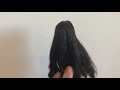How to straighten a barbie doll curly hair