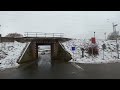 Drive in a Snowy German Village | Driving in Thuringia | Driving in Germany [4K HDR]