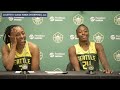 Nneka Ogwumike EXPLAINS what makes Angel Reese GREAT; Jewell Loyd on STOPPING Chennedy Carter