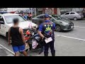 Enforcers chase motorcycle rider - EDSA