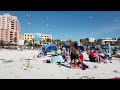 CLEARWATER BEACH FLORIDA SPRING WALKING TOUR 4K
