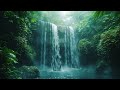 Rest And Relax In Nature Ambience With Piano Music Sounds | Meditation Your Mind With Waterfall