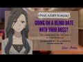 Blind Date with your crush (Office Romance) (F4M) (ASMR Roleplay)