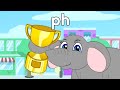 Digraphs | ch, sh, th, ck, ph, gh, wh | Rock 'N Learn Phonics Songs