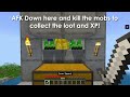 Easiest Mob XP Farm For Minecraft Bedrock 1.21! (No Spawner)