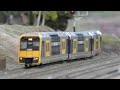 Auscision Models CityRail Tangara on a Passenger Service