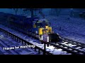 Minecraft CSX Train hits Car Animation