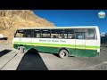 Bus Journey to ASIA'S HIGHEST BRIDGE - Kaza to Chicham | Key, Kibber, Chicham & Tashigang | Himbus