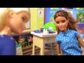 Barbie Baby Doll School Supply Shopping & First Day of School Routine