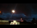 Roll cloud passing over Hopkinsville Kentucky