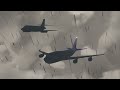 Boeing 747-300 and Lockheed c-140 JetStar animation in Blender