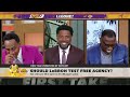 PAGEANTRY‼ LeBron James testing free agency is FLEXING his influence 💪 - Udonis Haslem | First Take