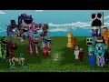 Poppy Playtime by Tiredy VS Garten Of BanBan by YuriGazoPH | ADDON FIGHT MCPE