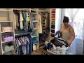 Speed clean with me (walk in closet)