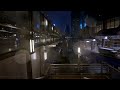 【4K HDR】Walk in Heavy Rain at Night in Tokyo, Japan #ASMR