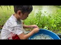 Fishing Boy, Traditional Hook, Tilapia Fishing