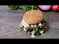 How To Make A Falafel Burger 🍔#food #plantbased